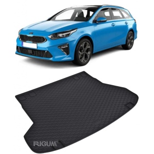 Tavita Portbagaj KIA Ceed SW 2012-2018, protectie portbagaj, din cauciuc 100%, pentru autoturismul KIA Ceed SW