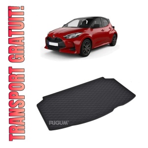 Tavita Portbagaj MAZDA 2 Hybrid 2022-prezent, protectie portbagaj, din cauciuc 100%, pentru autoturismul MAZDA 2 Hybrid