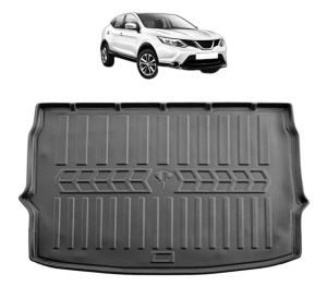 Tavita Portbagaj NISSAN QASHQAI J11 CU PODEA INALTA din 2014-2017, Protectie Portbagaj Auto - Img 2