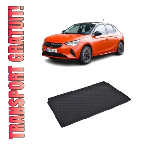 Tavita Portbagaj OPEL Corsa-e 2020-prezent, protectie portbagaj, din cauciuc 100%, pentru autoturismul OPEL Corsa-e