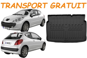 Tavita Portbagaj Peugeot 207 Hatchback (2006-2012) Protectie portbagaj auto