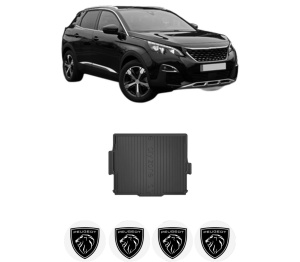 Tavita Portbagaj PEUGEOT 3008 II SUV (MC_, MR_, MJ_, M4_) din 2016-2020, Protectie Portbagaj Auto PEUGEOT - Img 2