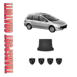 Tavita Portbagaj PEUGEOT 307 SW (3H) din 2002-2009, Protectie Portbagaj Auto PEUGEOT