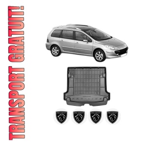 Tavita Portbagaj PEUGEOT 307 SW (3H) din 2002-2009, Protectie Portbagaj Auto PEUGEOT
