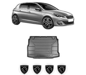 Tavita Portbagaj PEUGEOT 308 II (LB_, LP_, LW_, LH_, L3_) din 2013-2021, Protectie Portbagaj Auto PEUGEOT - Img 2