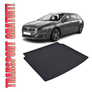 Tavita Portbagaj PEUGEOT 508 SW 2019-prezent, protectie portbagaj, din cauciuc 100%, pentru autoturismul PEUGEOT 508 SW