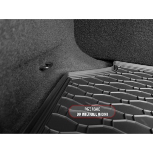 Tavita Portbagaj SEAT Leon Hatchback 2013-2020, protectie portbagaj, din cauciuc 100%, pentru autoturismul SEAT Leon Hatchback