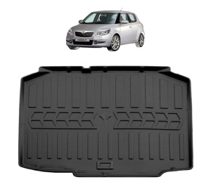 Tavita Portbagaj SKODA FABIA II 5J HATCHBACK din 2007-2014, Protectie Portbagaj Auto - Img 7