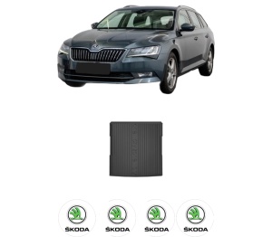 Tavita Portbagaj SKODA SUPERB III Estate (3V5) din 2015-2024, Protectie Portbagaj Auto SKODA - Img 2