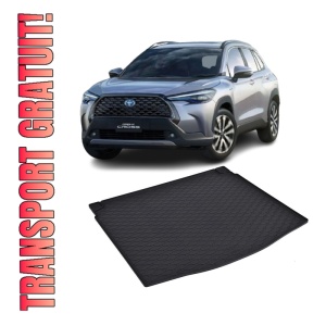 Tavita Portbagaj TOYOTA Corolla Cross Hybrid 2,0L 2022-prezent, protectie portbagaj, din cauciuc 100%, pentru autoturismul TOYOTA Corolla Cross