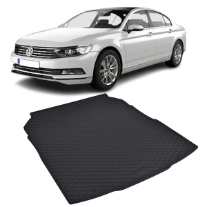 Tavita Portbagaj Volkswagen Passat Sedan 2019-prezent, protectie portbagaj, din cauciuc 100%, pentru autoturismul Volkswagen Passat Sedan