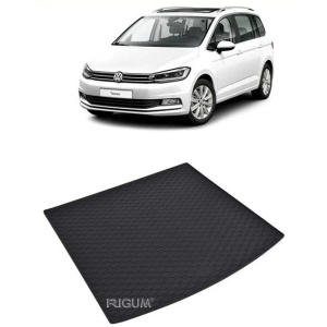 Tavita Portbagaj Volkswagen Touran 2015-prezent, protectie portbagaj, din cauciuc 100%, pentru autoturismul Volkswagen Touran