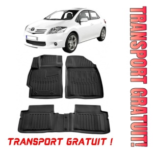 Toyota Auris (E150) (2007-2012) Set covorase auto cauciuc G.Modern Line 3D transport gratuit