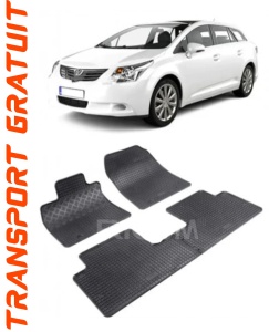Toyota Avensis III, Combi, fabricat din 01.2009 - 08.2018, set covorase auto dedicate, din cauciuc 100% Premium accesorii pentru autoturismul tau - masina v157863