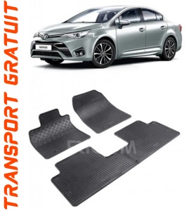 Toyota Avensis III, Sedan, fabricat din 01.2009 - 08.2018, set covorase auto dedicate, din cauciuc 100% Premium accesorii pentru autoturismul tau - masina v154115