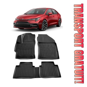 Toyota Corolla (E210) (2018-2025) Set covorase auto cauciuc G.Modern Line 3D