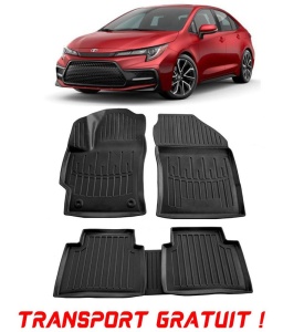 Toyota Corolla (E210) (2018-) Set covorase auto cauciuc G.Modern Line 3D transport gratuit accesorii pentru autoturismul tau - masina v49839
