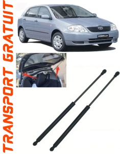Toyota Corolla Set 2 amortizoare pentru portbagaj / haion Krosno compatibil cu Toyota Corolla Hatchback fabricat intre 2001-2004 accesorii pentru autoturismul tau - masina v87709
