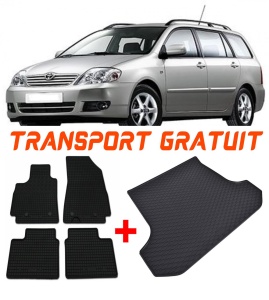 Toyota Corolla Set Covorase + tavita portbagaj auto Toyota Corolla XII E210 fabricatie 02.2019 - prezent, caroserie hatchback, portbagaj inferior accesorii pentru autoturismul tau - masina v440