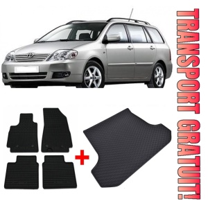 Toyota Corolla Set Covorase + tavita portbagaj auto Toyota CorollaCrossHybrid fabricatie 11.2022 - prezent, caroserie suv, cu / fara roata de rezerva
