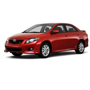 Toyota Corolla X, Sedan, Din 2007 - 07.2013, E140/E150 , Set Covorase Auto Tip Tavita Premium 3D, din cauciuc accesorii pentru autoturismul tau - masina v171194