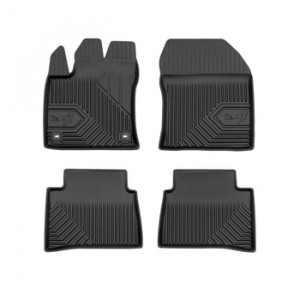 Toyota Prius IV Din 04.2016 - Prezent, Hatchback , Set Covorase Auto Tip Tavita Premium 3D, din cauciuc accesorii pentru autoturismul tau - masina v168583