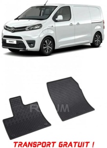 Toyota Proace City, Van, fabricat din 03.2020 - Prezent, 2 Locuri, set covorase auto dedicate, din cauciuc 100% Premium - Transport Gratuit accesorii pentru autoturismul tau - masina v37517