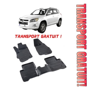 Toyota Rav 4 XA30 III 2005-2012 Set 4 covorase auto din cauciuc tip tavita premium line 3D - Transport Gratuit!