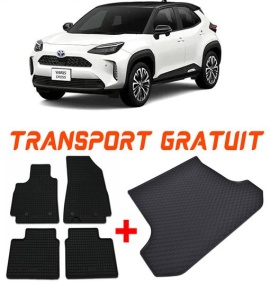 Toyota Yaris Cross din 09.2021 - Prezent Suv Portbagaj Inferior *2, Set Covorase + tavita portbagaj auto accesorii pentru autoturismul tau - masina v744