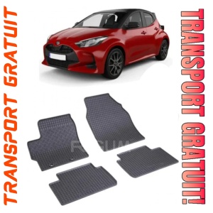 Toyota Yaris Cross, Suv, fabricat din 2021 - Prezent, set covorase auto dedicate, din cauciuc 100% Premium
