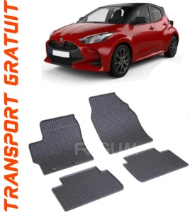 Toyota Yaris Cross, Suv, fabricat din 2021 - Prezent, set covorase auto dedicate, din cauciuc 100% Premium accesorii pentru autoturismul tau - masina v153932