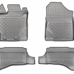 Toyota Yaris III Hybrid, Hatchback, Din 2015 - 08.2020 , Set Covorase Auto Tip Tavita Premium 3D, din cauciuc accesorii pentru autoturismul tau - masina v170975
