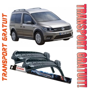 Volkswagen Caddy Alltrack Box Body/Mpv Set 2 stergatoare parbriz Bosch Aerotwin 600/475mm compatibile cu Volkswagen CADDY ALLTRACK Box Body/MPV (SAA) (2015-2020) (60 cm / 45 cm)