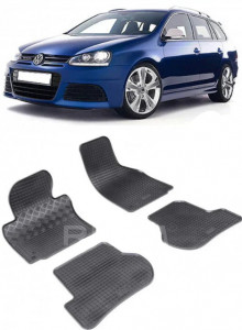 Volkswagen Golf 5, Combi, fabricat din 10.2003 - 2008, set covorase auto dedicate, din cauciuc 100% Premium accesorii pentru autoturismul tau - masina v155174