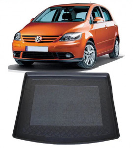 Volkswagen Golf 5 Plus Hatchback din 01.2005 - 2009, Tavita Pentru Portbagaj Lux Premium Dedicata, Bancheta Spre Fata *1 accesorii pentru autoturismul tau - masina v191026
