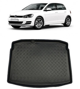 Volkswagen Golf 6 Comfortline Hatchback din 09.2008 - 09.2012, Tavita Pentru Portbagaj Lux Premium Dedicata, Roata Rezerva Ingusta / Kit Reparatie *1 accesorii pentru autoturismul tau - masina v201282