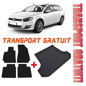 Volkswagen Golf 7 din 09.2013 - 06.2020 Combi *3 , Set Covorase + tavita portbagaj auto