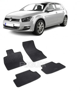 Volkswagen Golf 7 Sportsvan, Van, fabricat din 05.2014 - 12.2020, set covorase auto dedicate, din cauciuc 100% Premium accesorii pentru autoturismul tau - masina v161360