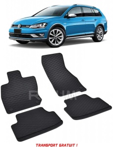 Volkswagen Golf 8 MhEV fabricat din 05.2020 - Prezent, Combi, set covorase auto dedicate, din cauciuc 100% Premium - Transport Gratuit accesorii pentru autoturismul tau - masina v37388