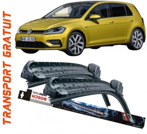 Volkswagen Golf VII Set 2 stergatoare parbriz Bosch Aerotwin 600/475mm compatibile cu Skoda Golf VII (2013-2021) (65 cm / 45 cm) accesorii pentru autoturismul tau - masina v115529