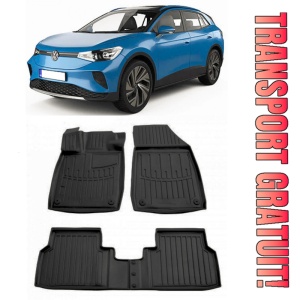 Volkswagen Id.4 Crozz (2020-2025) Set covorase auto cauciuc G.Modern Line 3D
