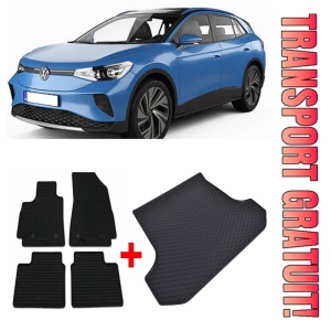 Volkswagen ID.5 Set Covorase + tavita portbagaj auto Volkswagen ID.5 fabricatie 2022 - prezent, caroserie suv, portbagaj inferior si superior