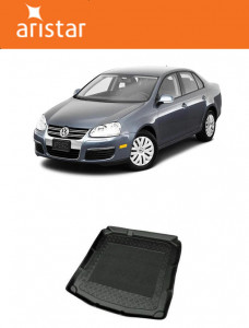 Volkswagen Jetta V Sedan din 08.2005 - 2011, Tavita Pentru Portbagaj Lux Premium Dedicata, Cu Separatoare *1 accesorii pentru autoturismul tau - masina v194728