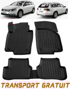 Volkswagen Passat B7 combi (2010-2014) Set covorase auto cauciuc G.Modern Line 3D accesorii pentru autoturismul tau - masina v92620