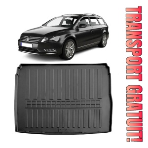 Volkswagen Passat B7 Sedan (2010-2014) Tavita cauciuc pentru protectie portbagaj dedicata pentru VOLKSWAGEN Passat Transport Gratuit