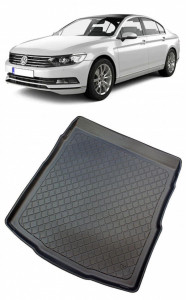 Volkswagen Passat B8 Sedan din 12.2014 - Prezent, Tavita Pentru Portbagaj Lux Premium Dedicata, Portbagaj Superior; Roata Rezerva Normala *1 accesorii pentru autoturismul tau - masina v198530