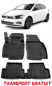 Volkswagen Polo VI (2017-) Set covorase auto cauciuc G.Modern Line 3D transport gratuit accesorii pentru autoturismul tau - masina v49718