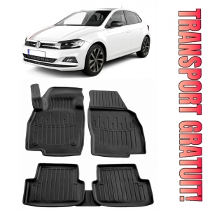 Volkswagen Polo VI (2017-2025) Set covorase auto cauciuc G.Modern Line 3D