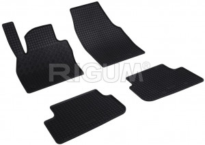 Volkswagen Polo VI, Hatchback, fabricat din 10.2017 - Prezent, set covorase auto dedicate, din cauciuc 100% Premium accesorii pentru autoturismul tau - masina v159456