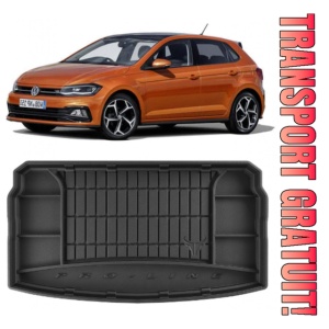 Volkswagen PoloVIHatchback din 10.2017 - Prezent, Tavita Pentru Portbagaj Lux Premium Dedicata, Portbagaj Inferior *7